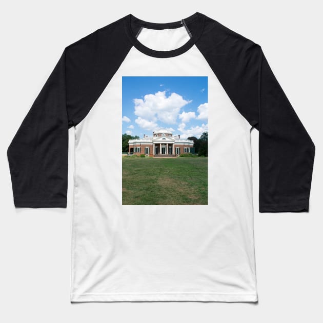 Monticello, Virginia, USA Baseball T-Shirt by searchlight